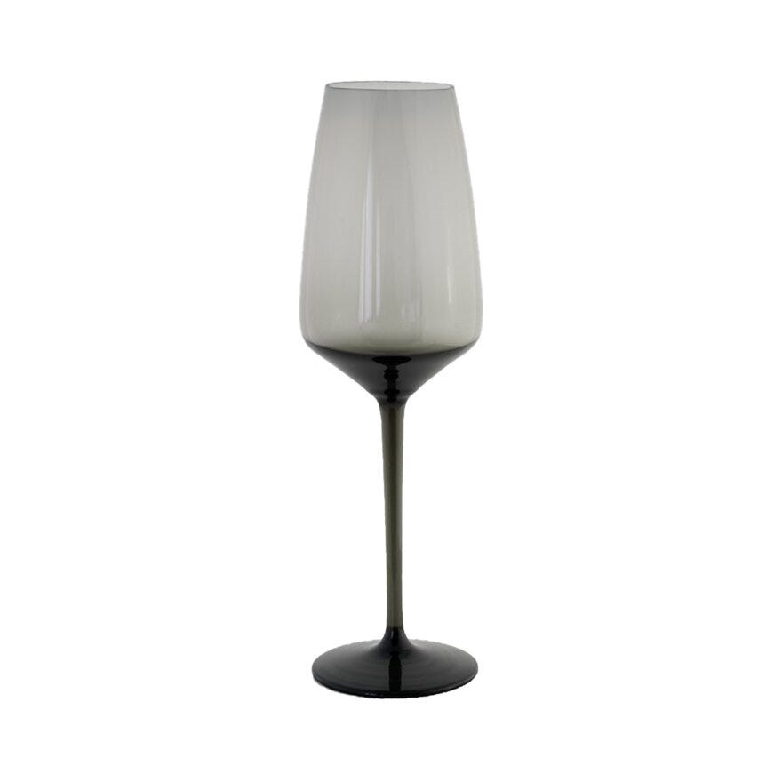 Magnor NOIR Champagneglass 36CL cm i Grå designet av Halvor Bakke