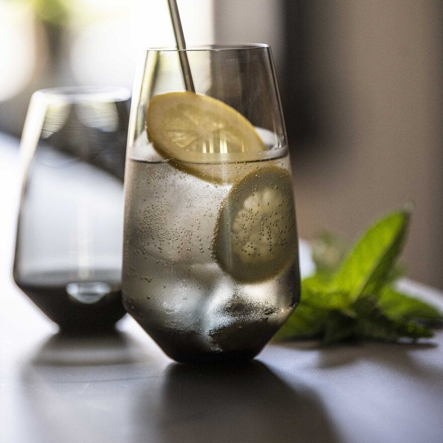 Magnor NOIR Ølglass 55CL cm i Grå designet av Halvor Bakke