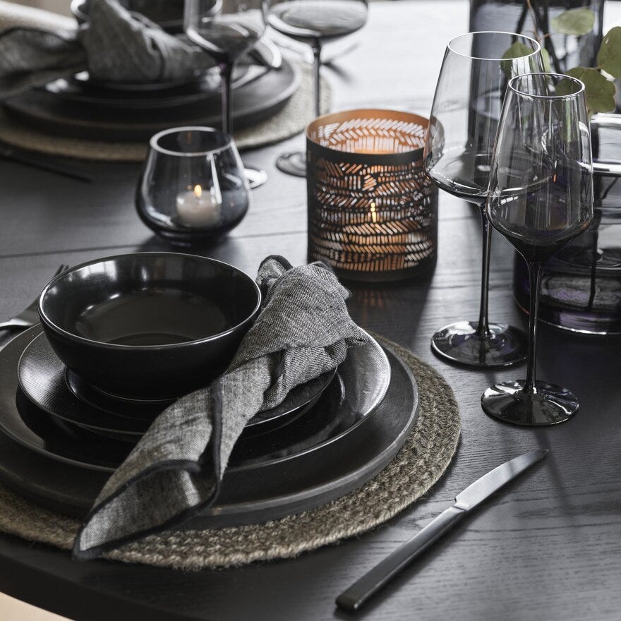Magnor NOIR Bolle Ø15 cm i Svart designet av Halvor Bakke