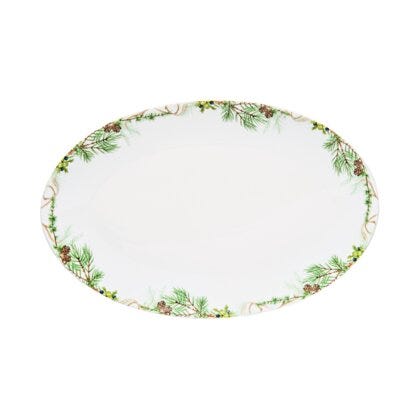 Magnor NOSTALGI Serveringsfat 25x38 cm i Hvit designet av Halvor Bakke