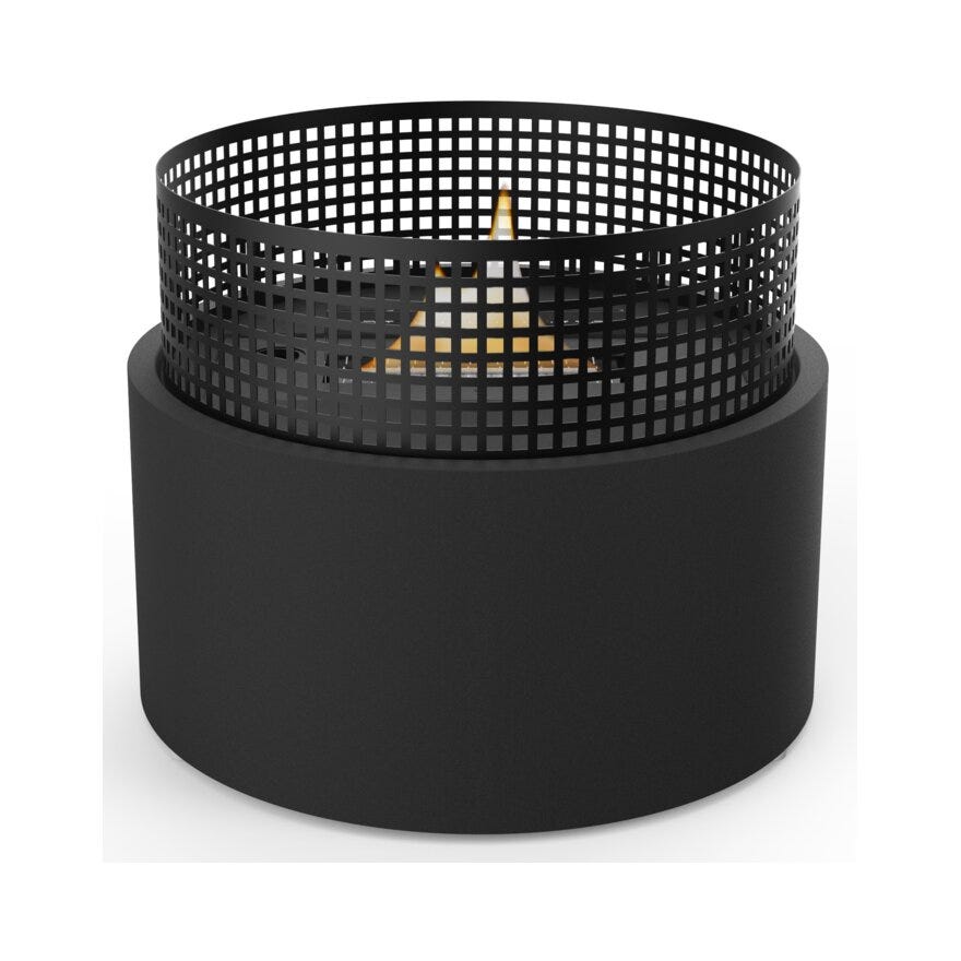 TenderFlame PLETTENBERG Utepeis Ø50 cm i Svart designet av Halvor Bakke