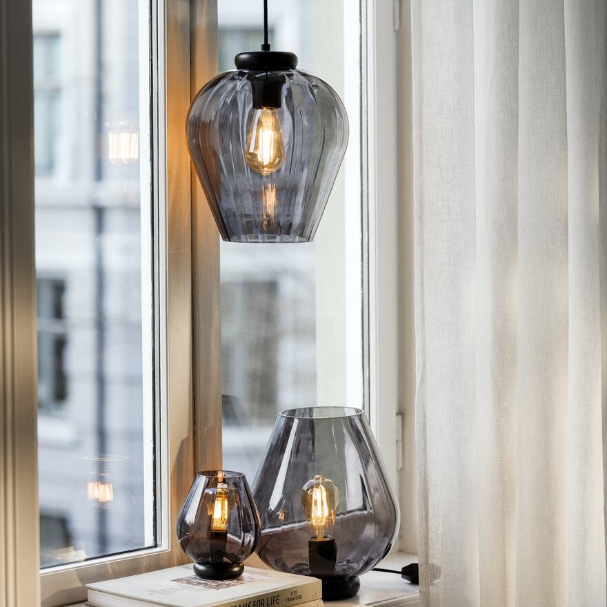 Magnor ROCKS XO Taklampe Ø20.4 cm i Grå designet av Halvor Bakke