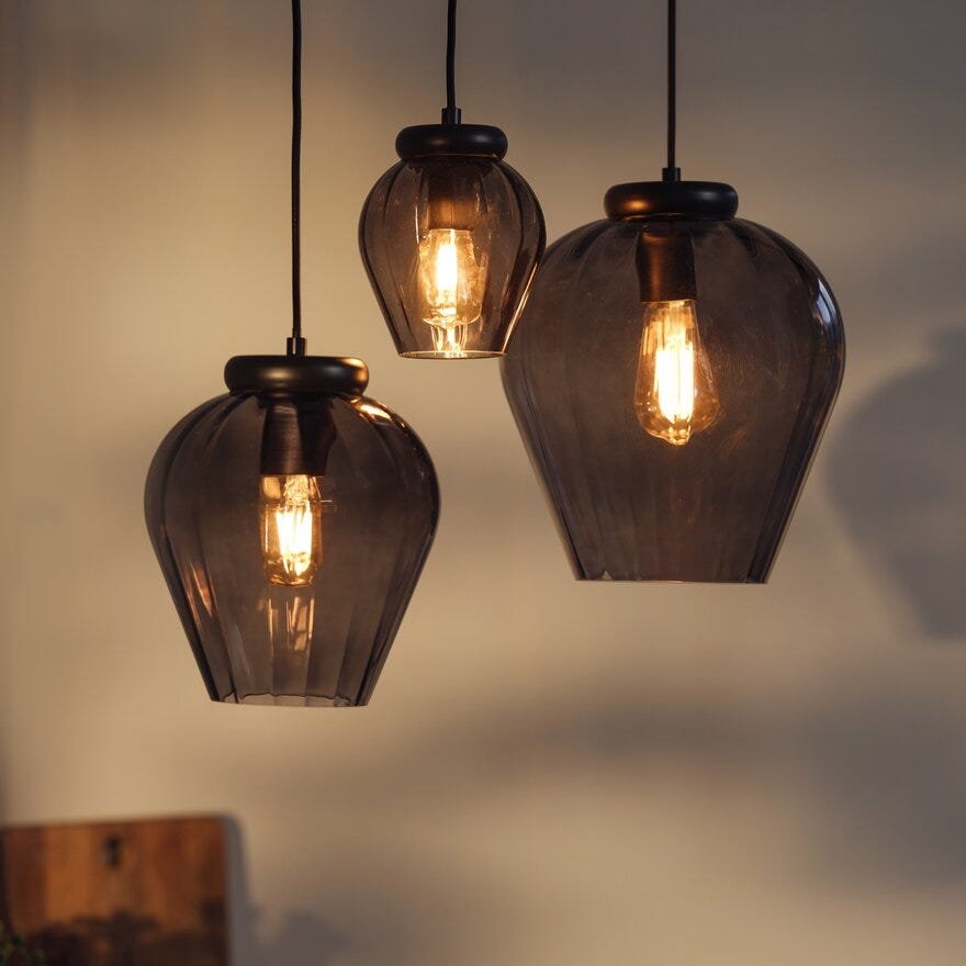 Magnor ROCKS XO Taklampe Ø20.4 cm i Grå designet av Halvor Bakke