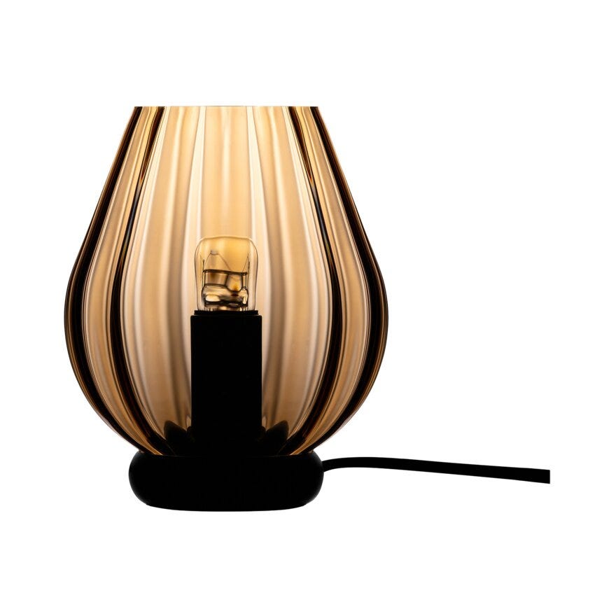 Magnor ROCKS XO Bordlampe H16.5 cm i Brun designet av Halvor Bakke