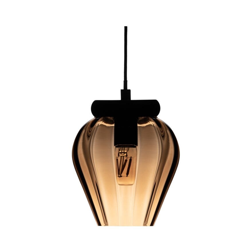 Magnor ROCKS XO Taklampe Ø20.4 cm i Brun designet av Halvor Bakke