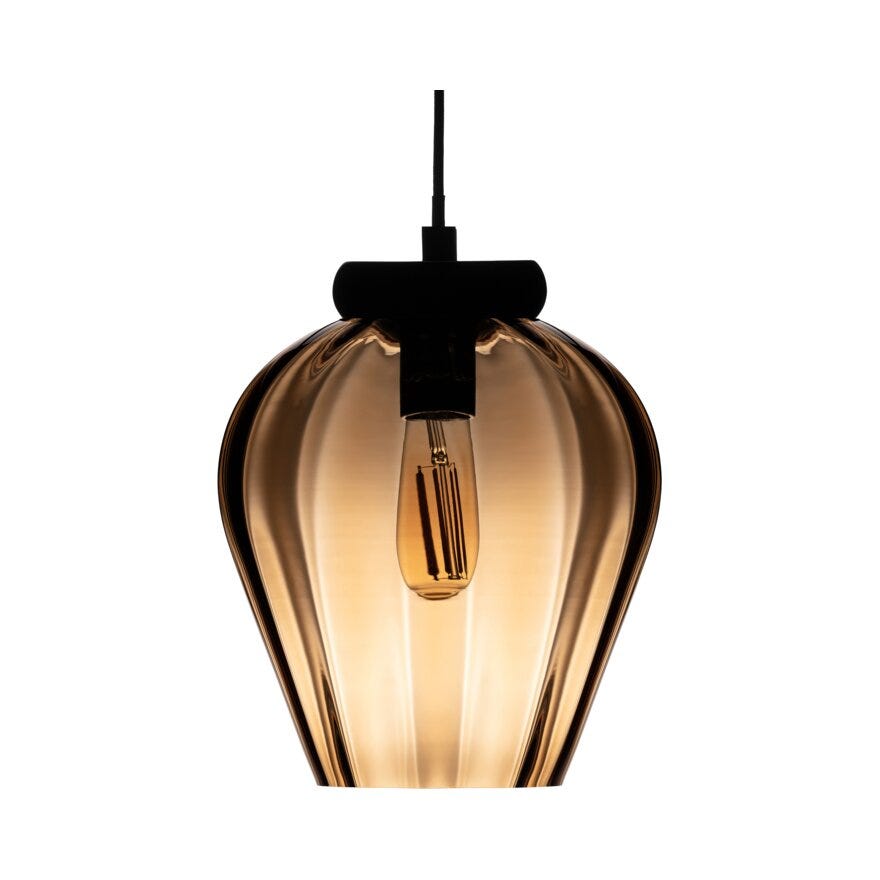 Magnor ROCKS XO Taklampe Ø26 cm i Brun designet av Halvor Bakke