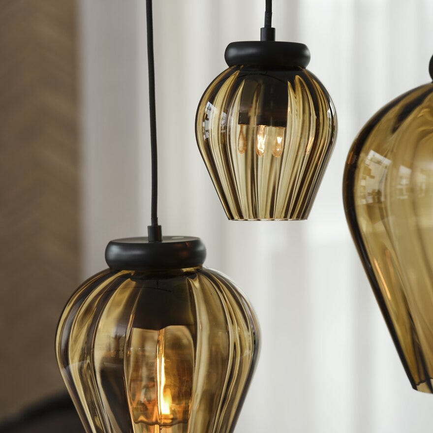 Magnor ROCKS XO Taklampe Ø12.5 cm i Brun designet av Halvor Bakke