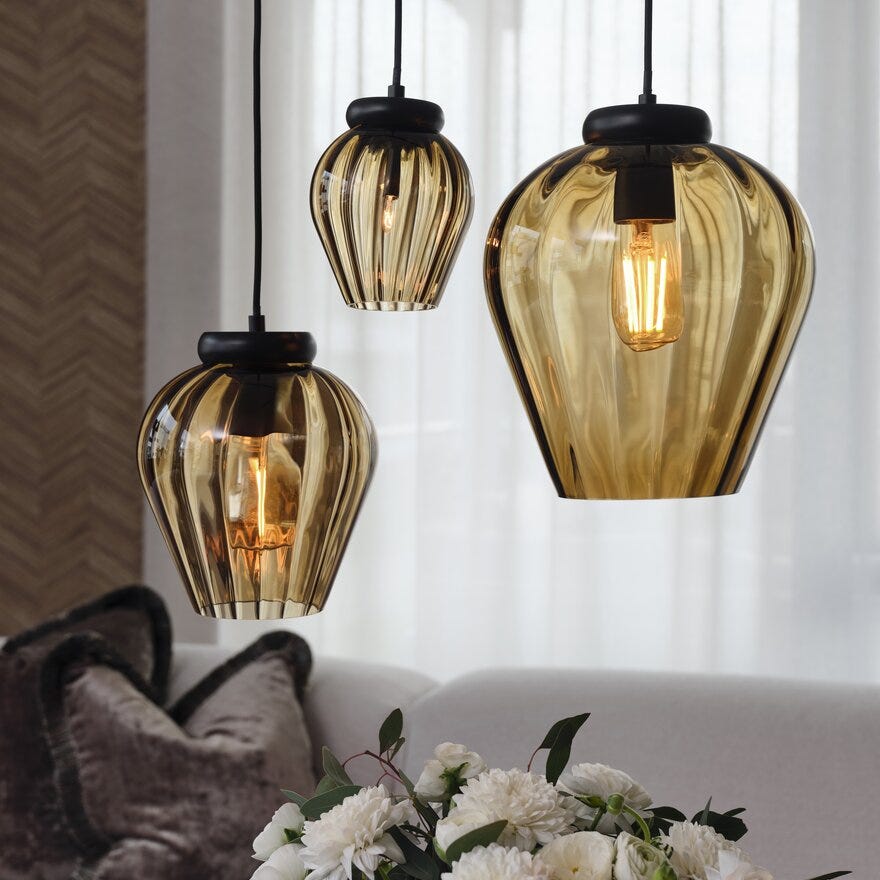 Magnor ROCKS XO Taklampe Ø20.4 cm i Brun designet av Halvor Bakke