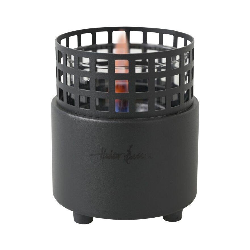 TenderFlame SIGNAL HILL Bordlykt Ø12 cm i Svart designet av Halvor Bakke