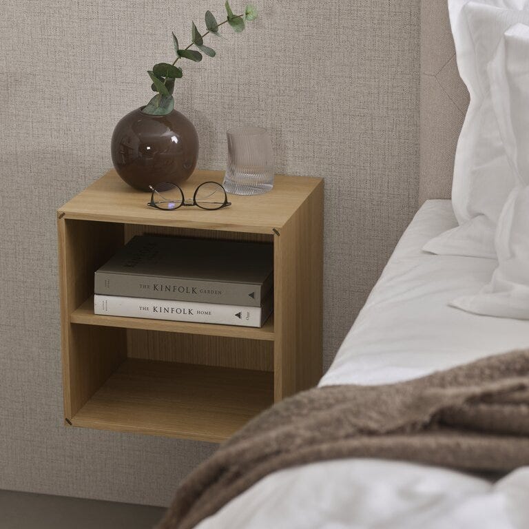 Andersen SIGNATURE Vegghylle 38x38 cm i Beige/natur