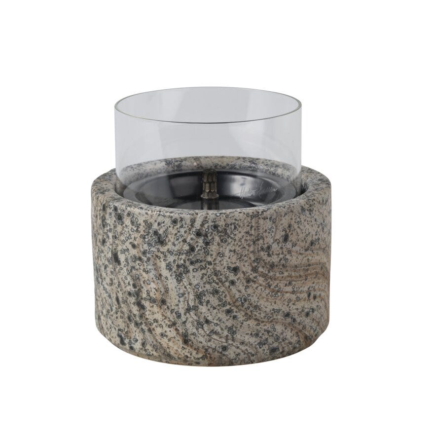 TenderFlame SLATE BY HALVOR BAKKE Bordlykt Ø10.8 cm i Grå designet av Halvor Bakke