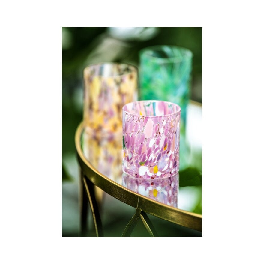 Magnor SWIRL Drikkeglass CL35 cm i Grønn designet av Camilla Prytz