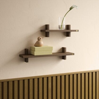 Andersen TREAT SHELF Vegghylle 50x12 cm i Brun