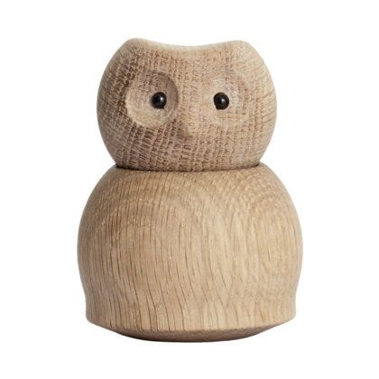 Andersen UGLE Figur Ø8 cm i Beige/natur