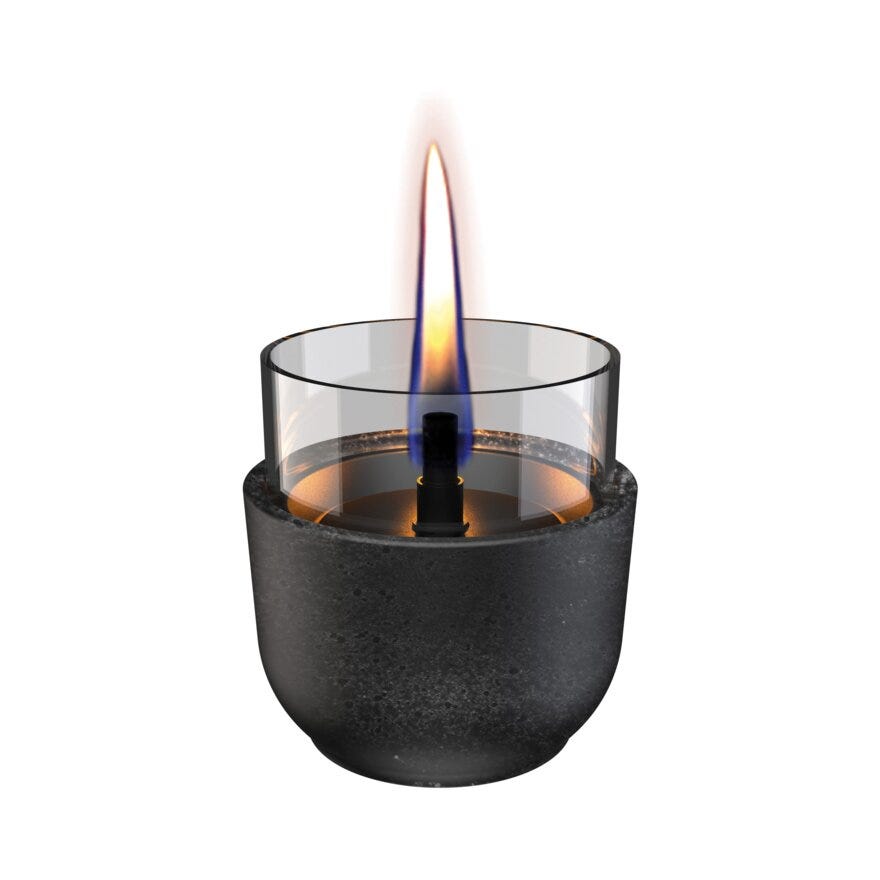 TenderFlame VIOLET Bordlykt Ø10 cm i Svart