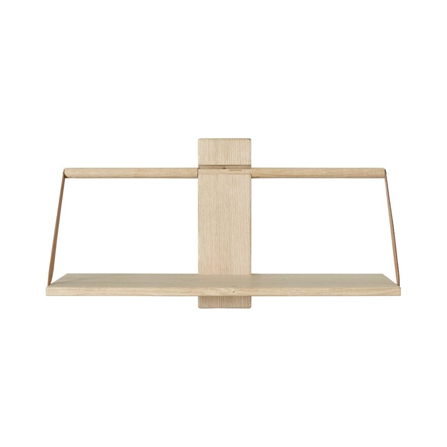 Andersen WOOD-WALL Vegghylle 60X25 cm i Beige/natur