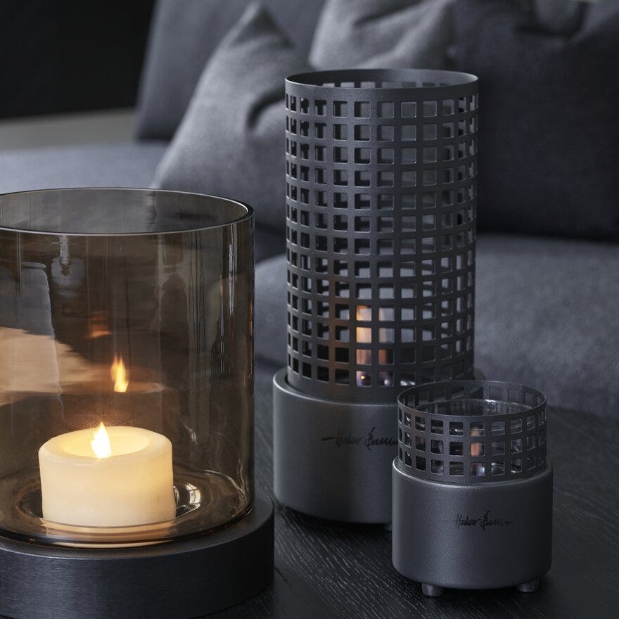 TenderFlame CAMPS BAY Bordlykt Ø18 cm i Svart designet av Halvor Bakke