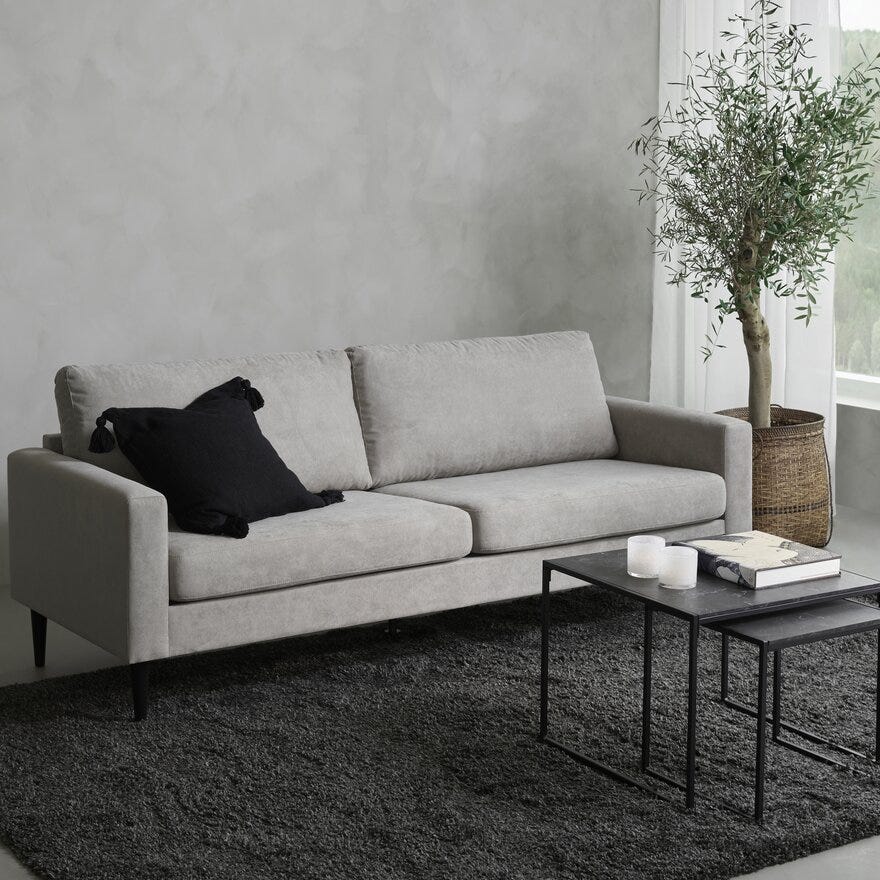 TEDDY Teppe 160x230 cm i Svart