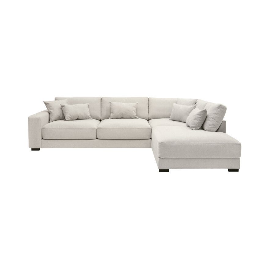 DIEGO Hjørnesofa i Beige/natur