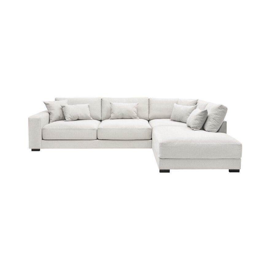 DIEGO Hjørnesofa i Beige/natur