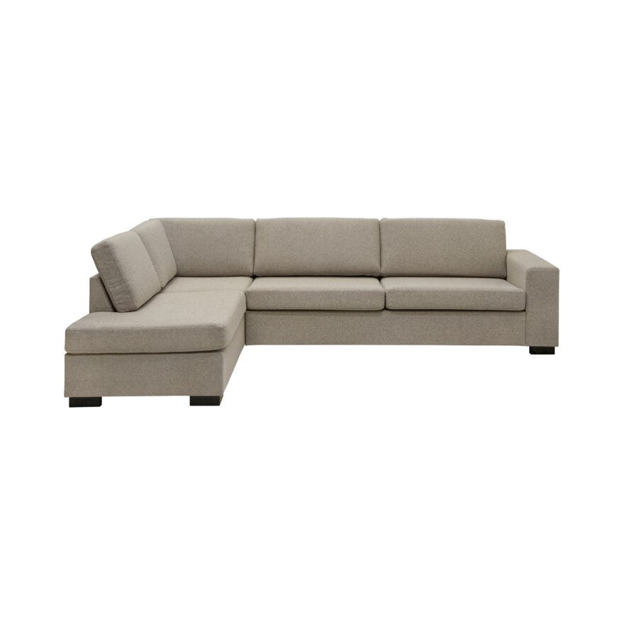 HASLE Hjørnesofa i Beige/natur