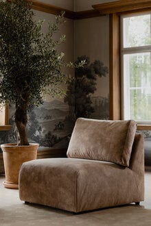 Bohus Exclusive by Storm Storm STUDIO Loungestol i Brun designet av Storm Pedersen