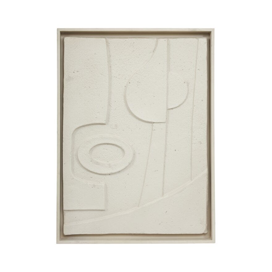 Jakobsdals ALEGRA Strukturbilde 60x80 cm i Beige/natur