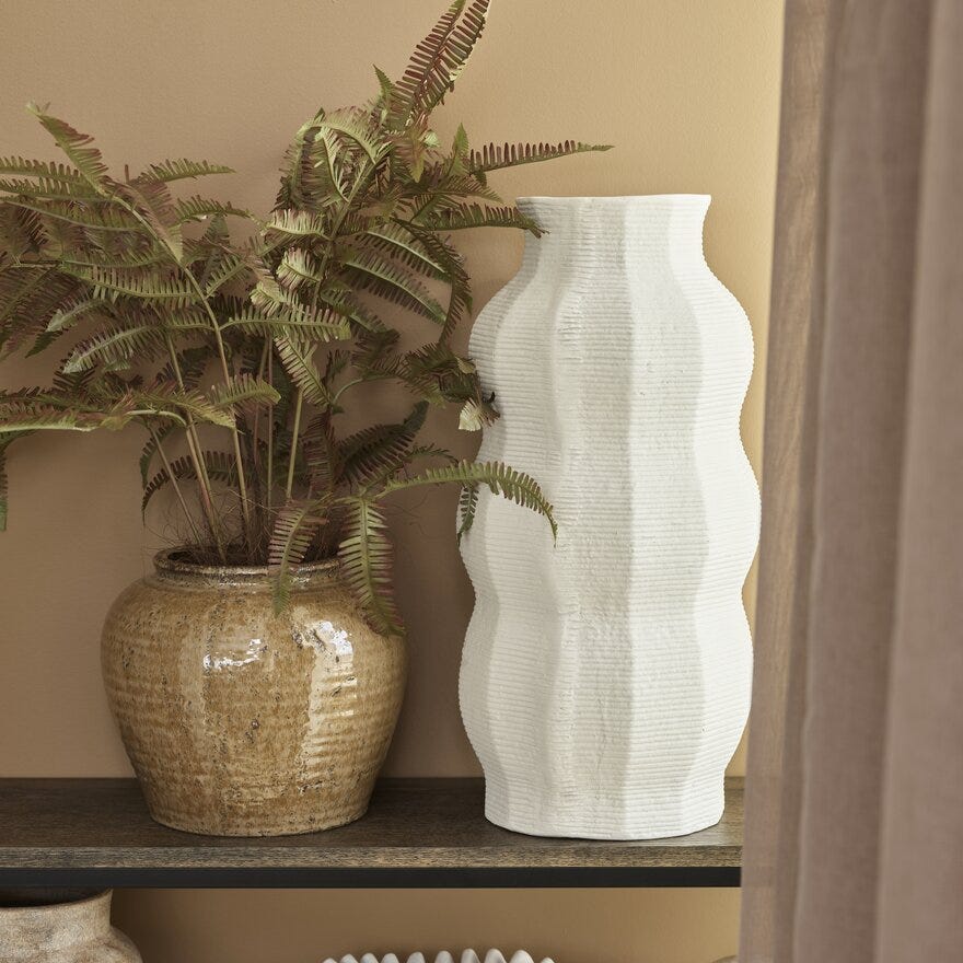 SEVILLA Krukke Ø24 cm i Beige/natur