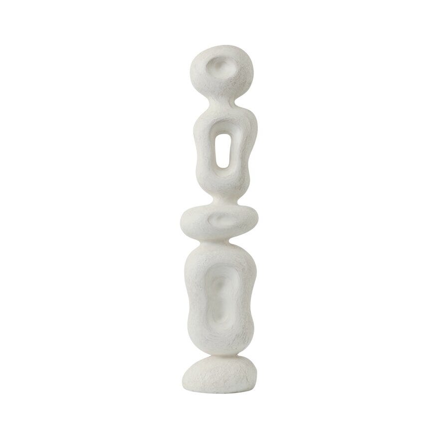 Jakobsdals ANIMA Skulptur 20x15 cm i Hvit