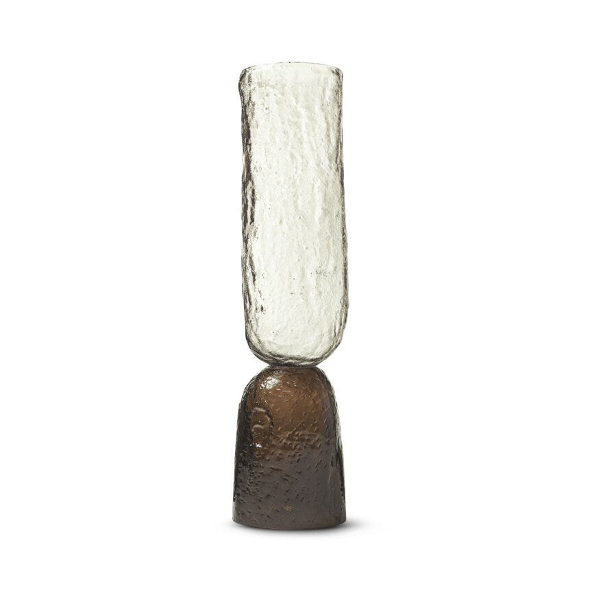 Jakobsdals AZURA Vase H45 cm i Brun designet av Storm Pedersen