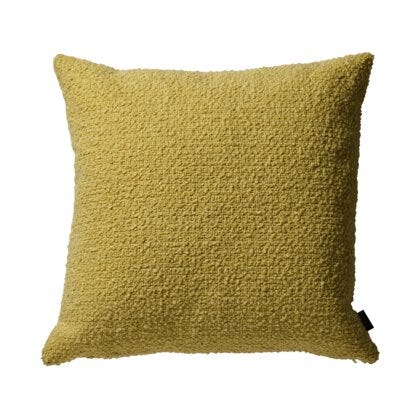 Jakobsdals BOUCLE MOMENT Pynteputetrekk 50x50 cm i Gul