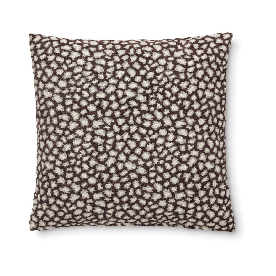 Jakobsdals CIRA Pynteputetrekk 50x50 cm i Brun
