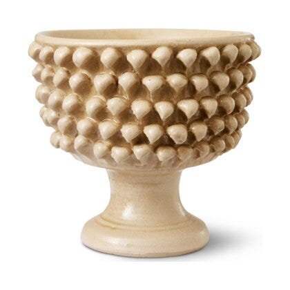 Jakobsdals CROCUS Skål Ø28 cm i Beige/natur designet av Storm Pedersen
