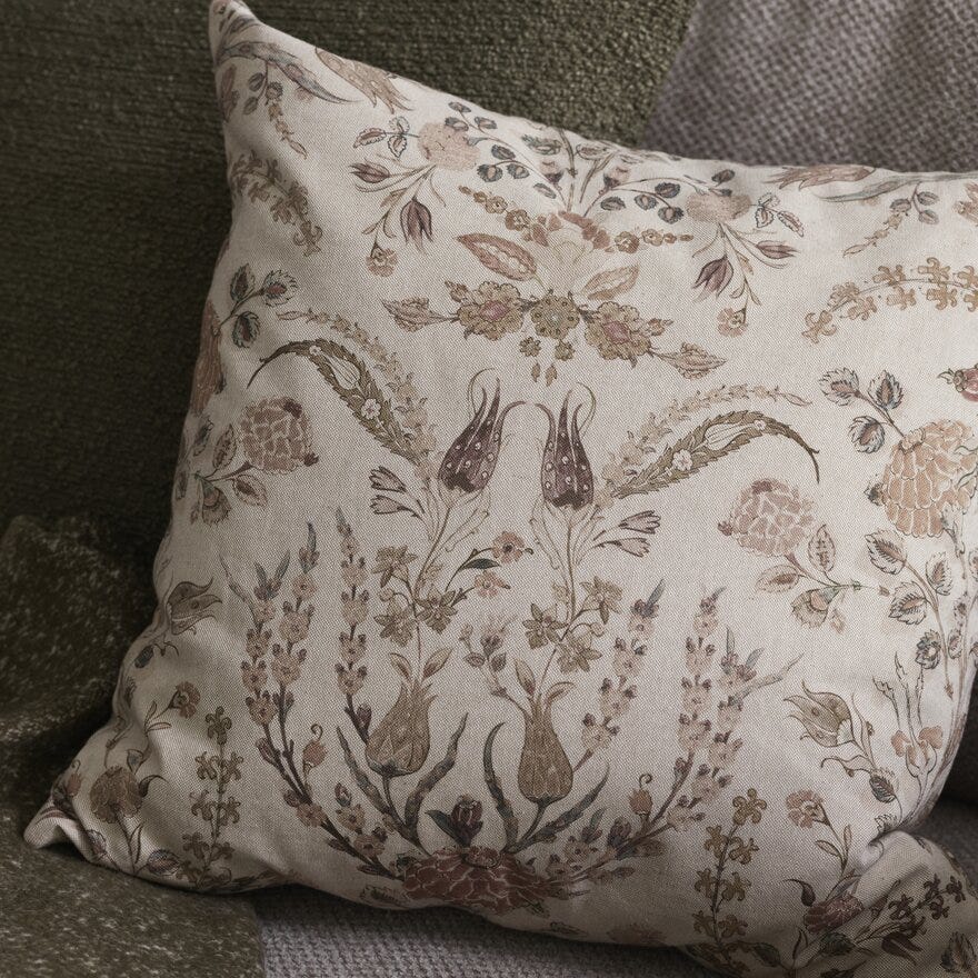 Boel & Jan EVY Pynteputetrekk 50x50 cm i Beige/natur