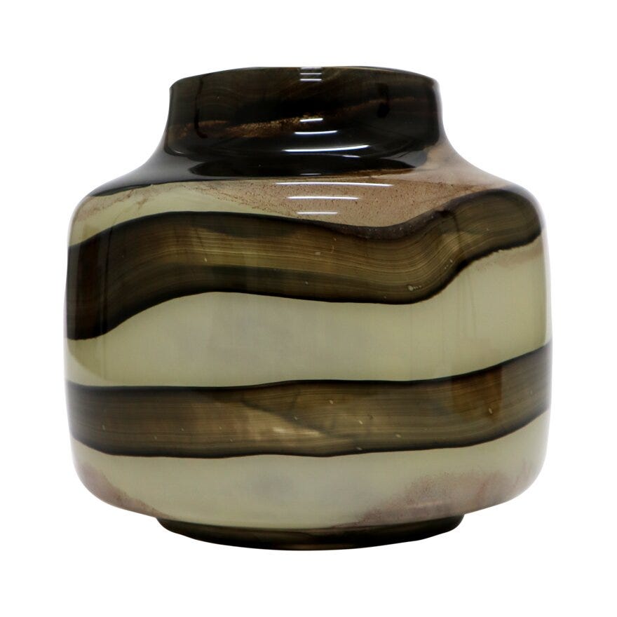 Jakobsdals FLORENCE Vase Ø26 cm i Brun