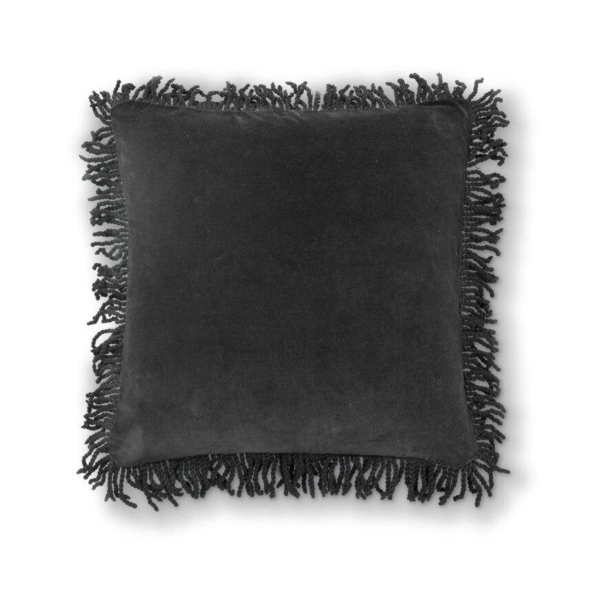 Jakobsdals FRILL Pynteputetrekk 50x50 cm i Grå