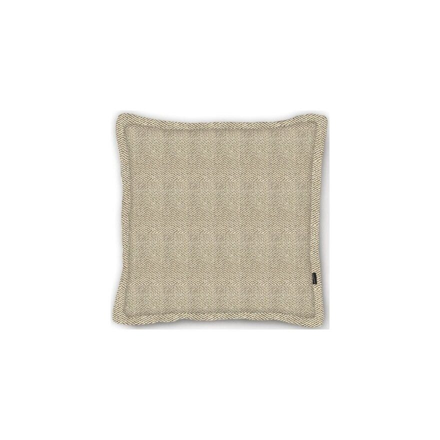 Jakobsdals HERRINGBONE Pynteputetrekk 50x50 cm i Beige/natur