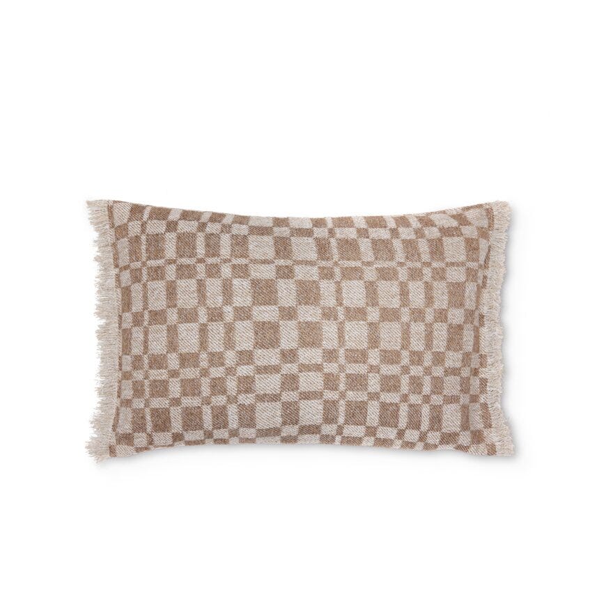 Jakobsdals JAQUARD Pynteputetrekk 40x60 cm i Brun