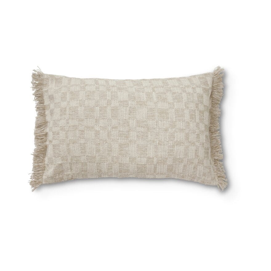 Jakobsdals JAQUARD Pynteputetrekk 40x60 cm i Beige/natur