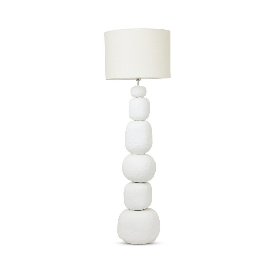 Jakobsdals LIORA Gulvlampe H123 cm i Hvit designet av Storm Pedersen