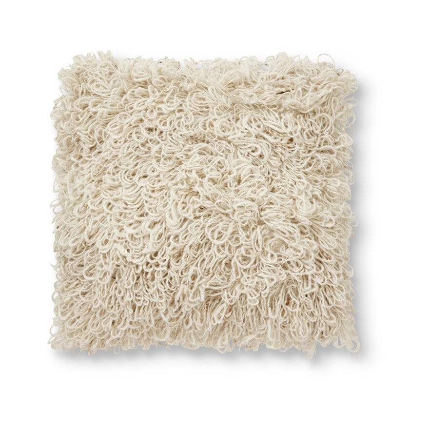 Jakobsdals LOVE Pynteputetrekk 50x50 cm i Hvit