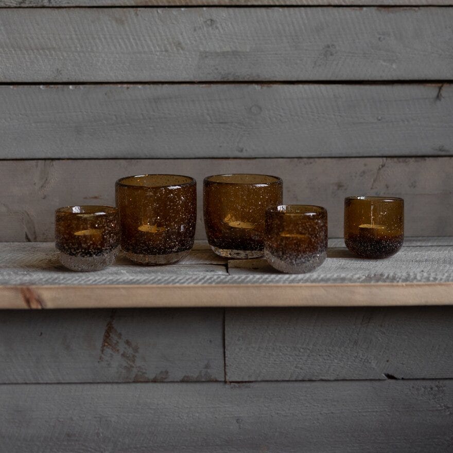 Jakobsdals MAPLE Telykt Small Ø8 cm i Oransje
