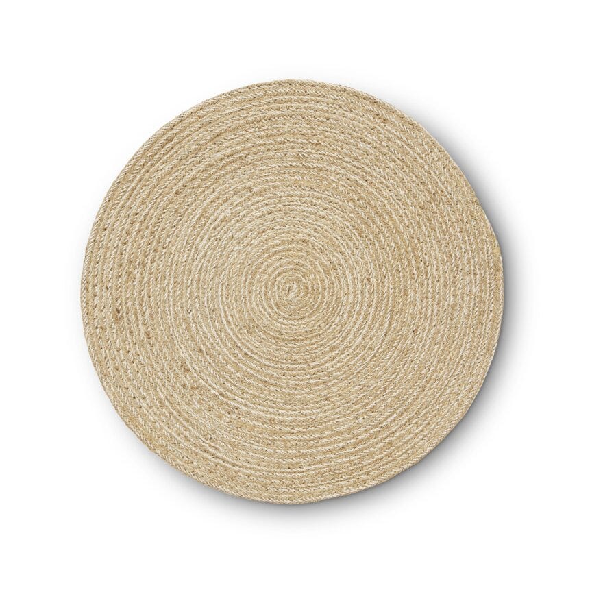Jakobsdals MIRIAM Bordbrikke Ø38 cm i Beige/natur