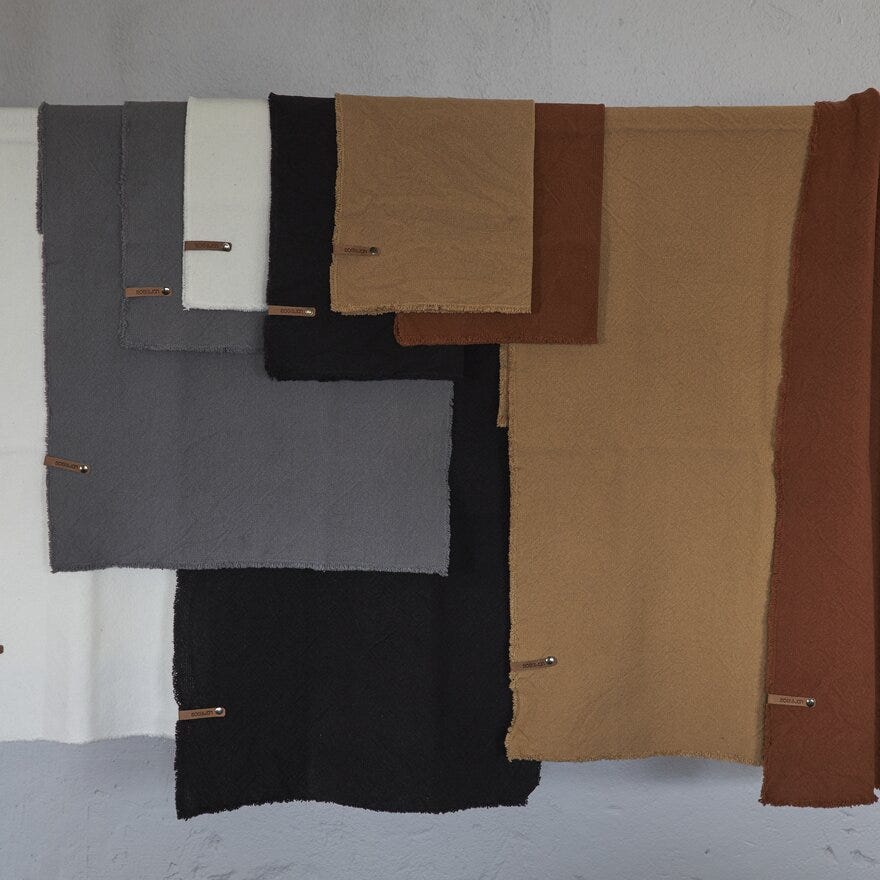 Boel & Jan NORDIC HOME Løper 45x140 cm i Grønn