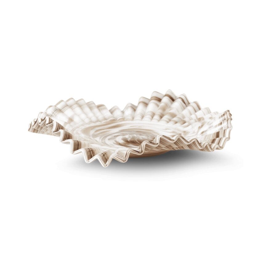 Jakobsdals ORGANZA Fat 35x35 cm i Brun designet av Storm Pedersen