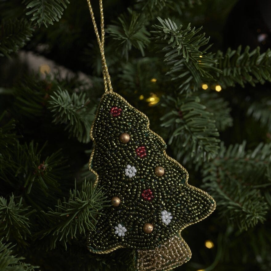 Jakobsdals ORNAMENT Juletrepynt H10 cm i Grønn