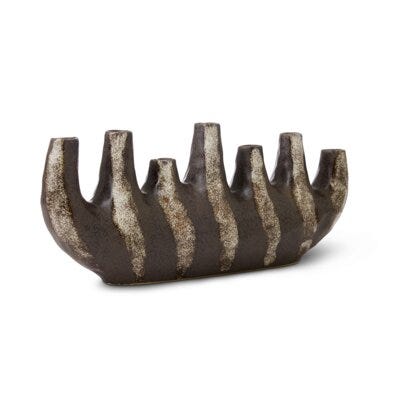 Jakobsdals REMI Dekorvase H15.5 cm i Brun