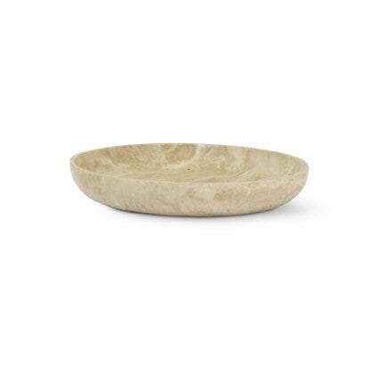 Jakobsdals TRAVERTA Skål Ø34 cm i Beige/natur designet av Storm Pedersen