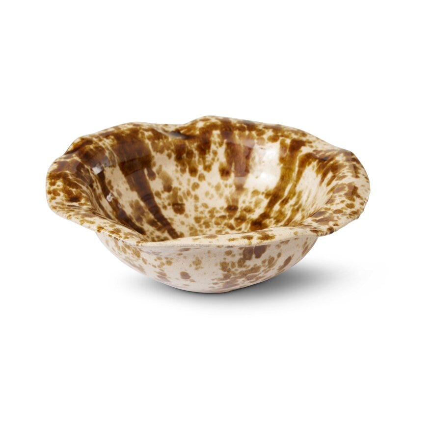 Jakobsdals VERVE Skål 29.5x29.5 cm i Beige/natur designet av Storm Pedersen