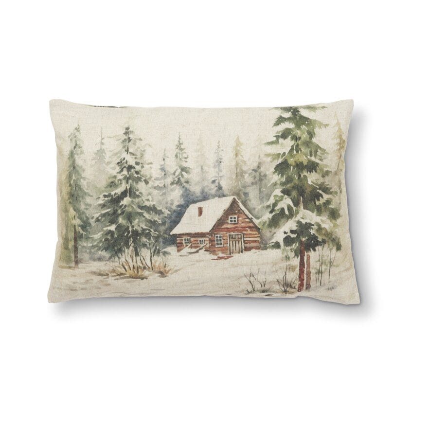 Jakobsdals WINTER BREEZE Pynteputetrekk 40x60 cm i Grønn